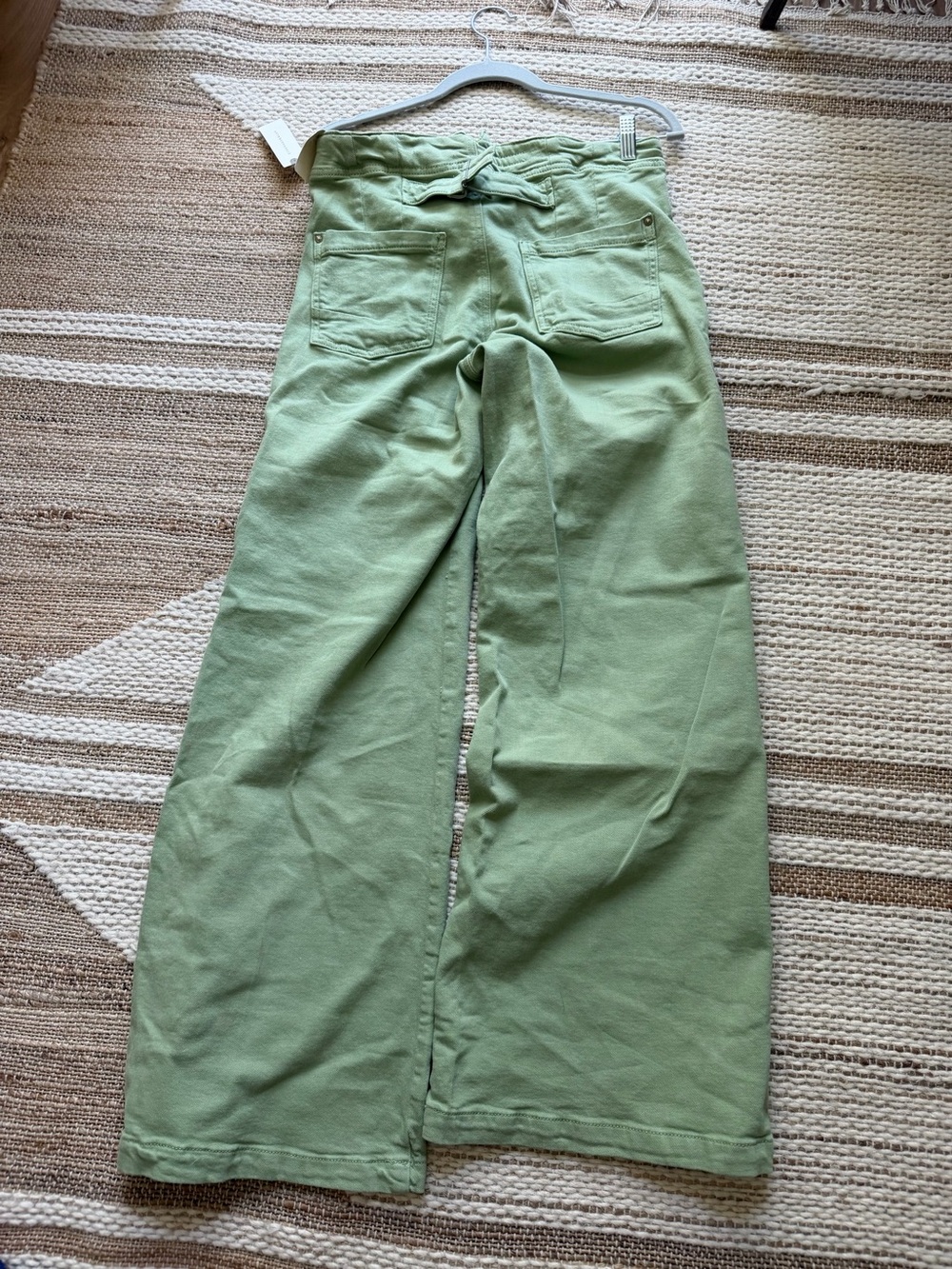 Anthropologie Pilcro Kit High-Rise Wide-Leg Utility Trousers - Picture 6 of 6